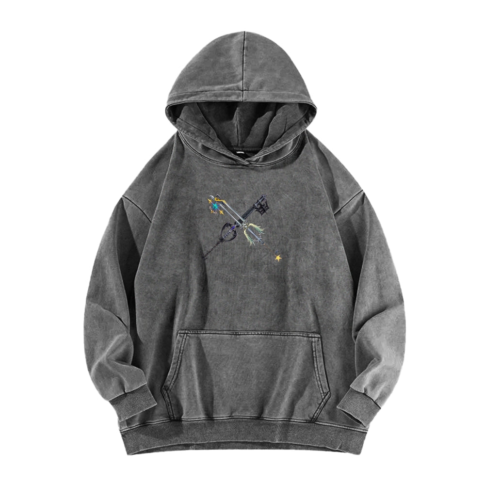 Kingdom Hearts Unisex Washed Hoodie 2602009494