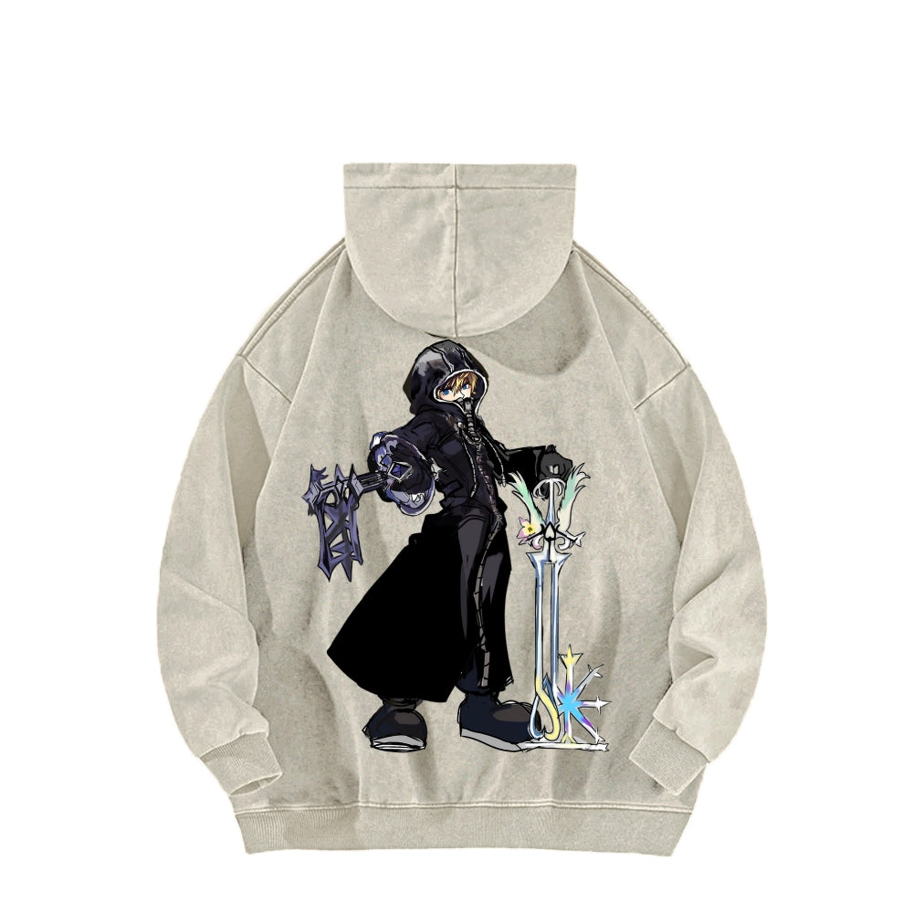 Kingdom Hearts Unisex Washed Hoodie 2602009494