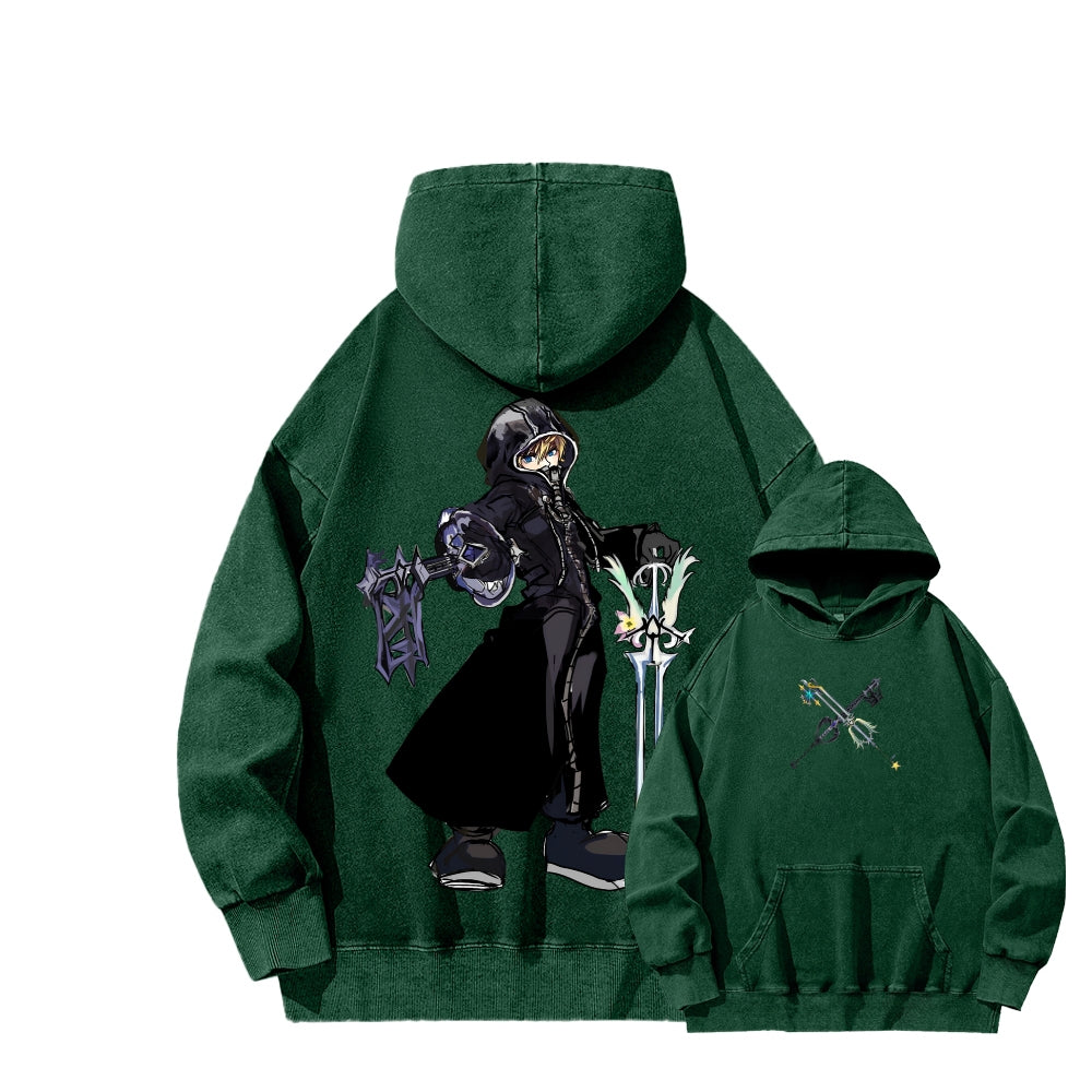 Kingdom Hearts Unisex Washed Hoodie 2602009494