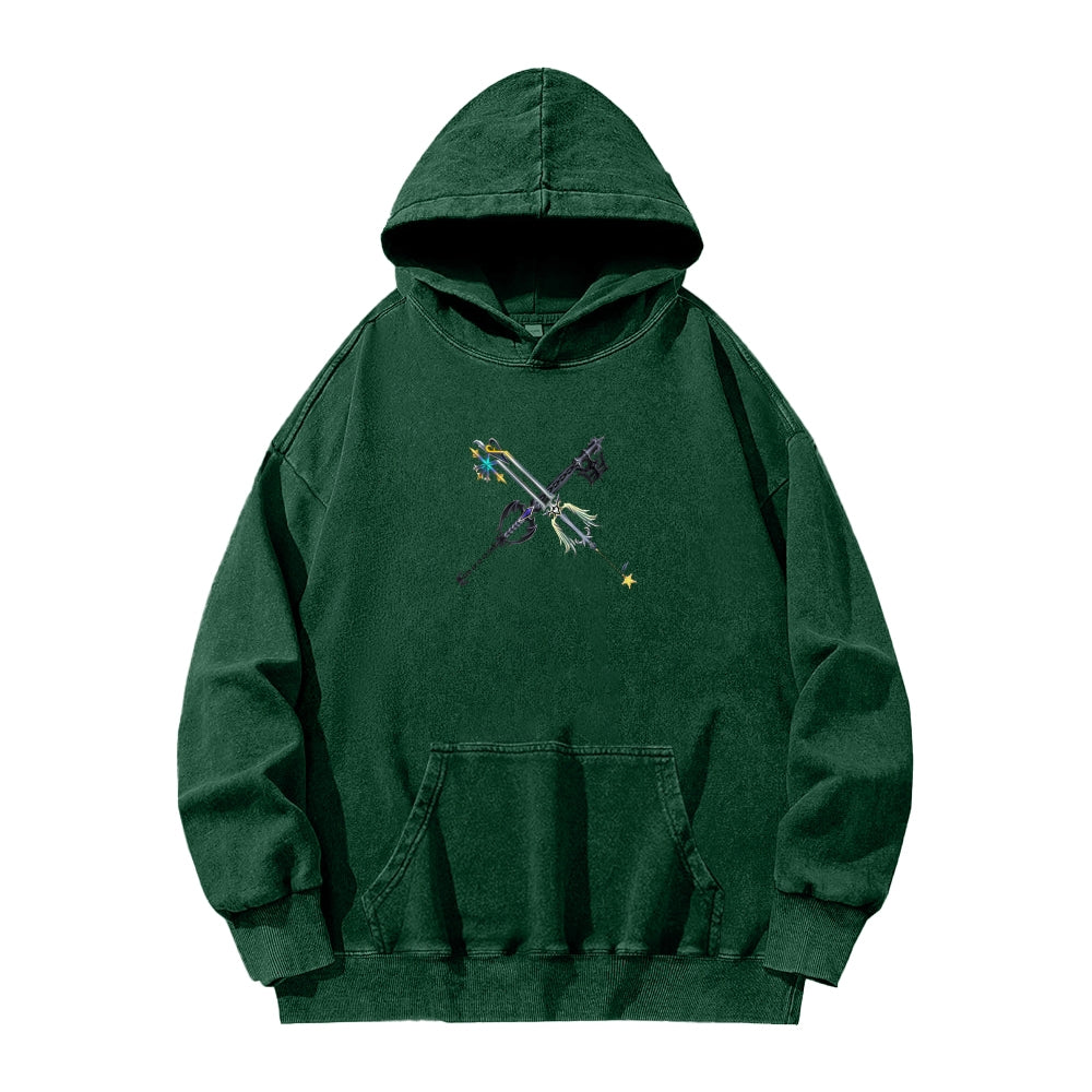 Kingdom Hearts Unisex Washed Hoodie 2602009494