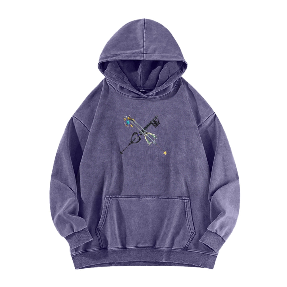 Kingdom Hearts Unisex Washed Hoodie 2602009494