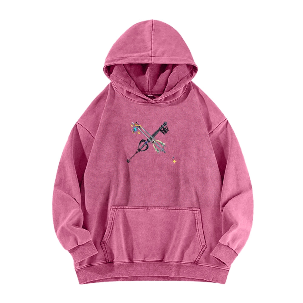 Kingdom Hearts Unisex Washed Hoodie 2602009494