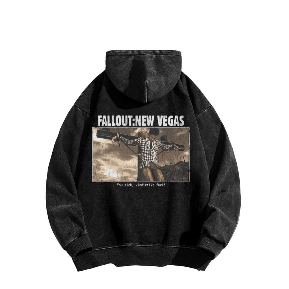 Fallout Unisex Washed Hoodie 2602009509