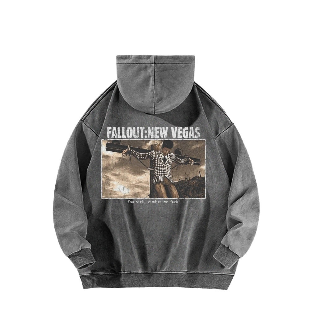 Fallout Unisex Washed Hoodie 2602009509