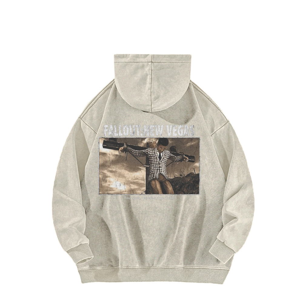 Fallout Unisex Washed Hoodie 2602009509