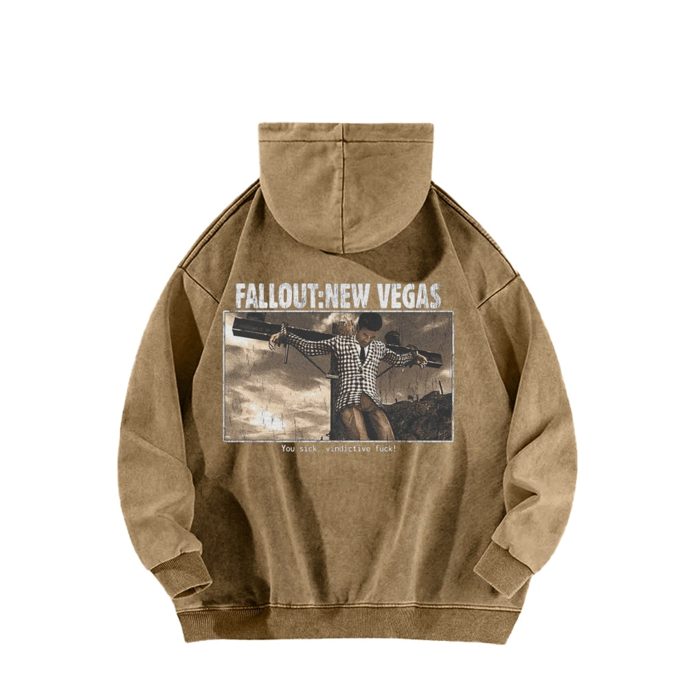 Fallout Unisex Washed Hoodie 2602009509