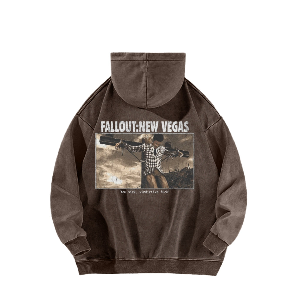 Fallout Unisex Washed Hoodie 2602009509