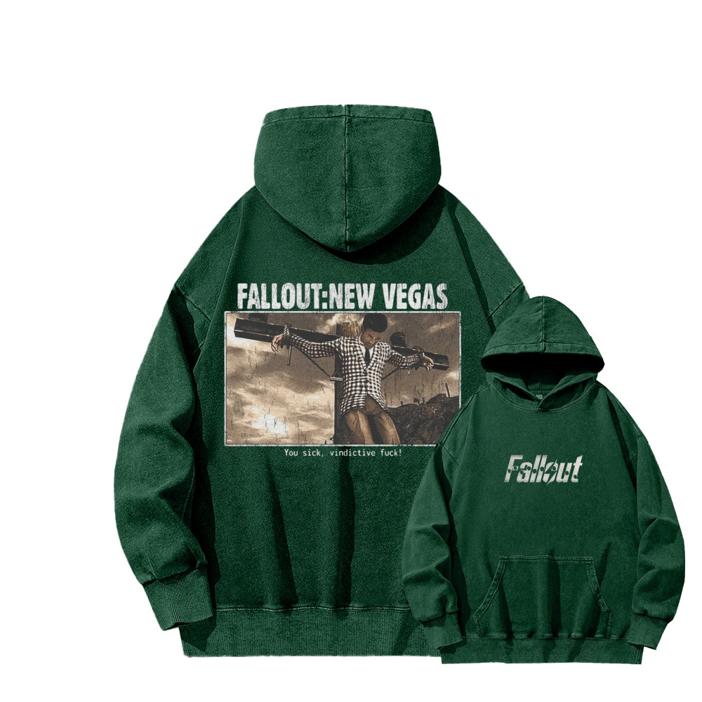 Fallout Unisex Washed Hoodie 2602009509