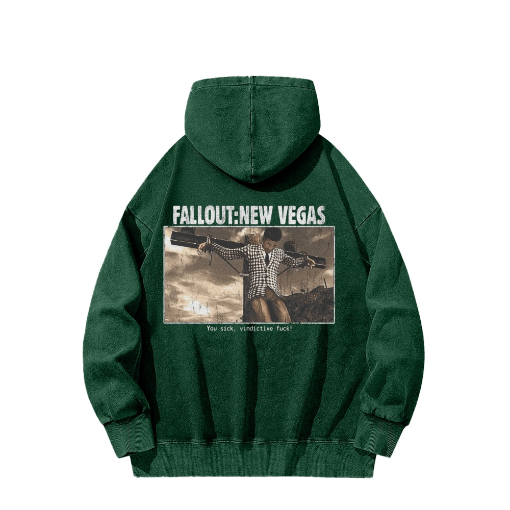 Fallout Unisex Washed Hoodie 2602009509