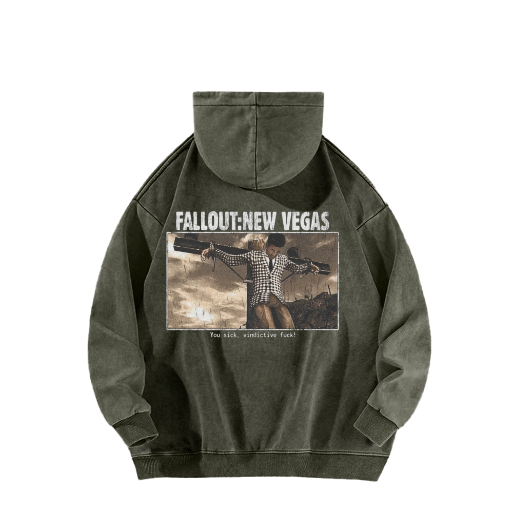 Fallout Unisex Washed Hoodie 2602009509
