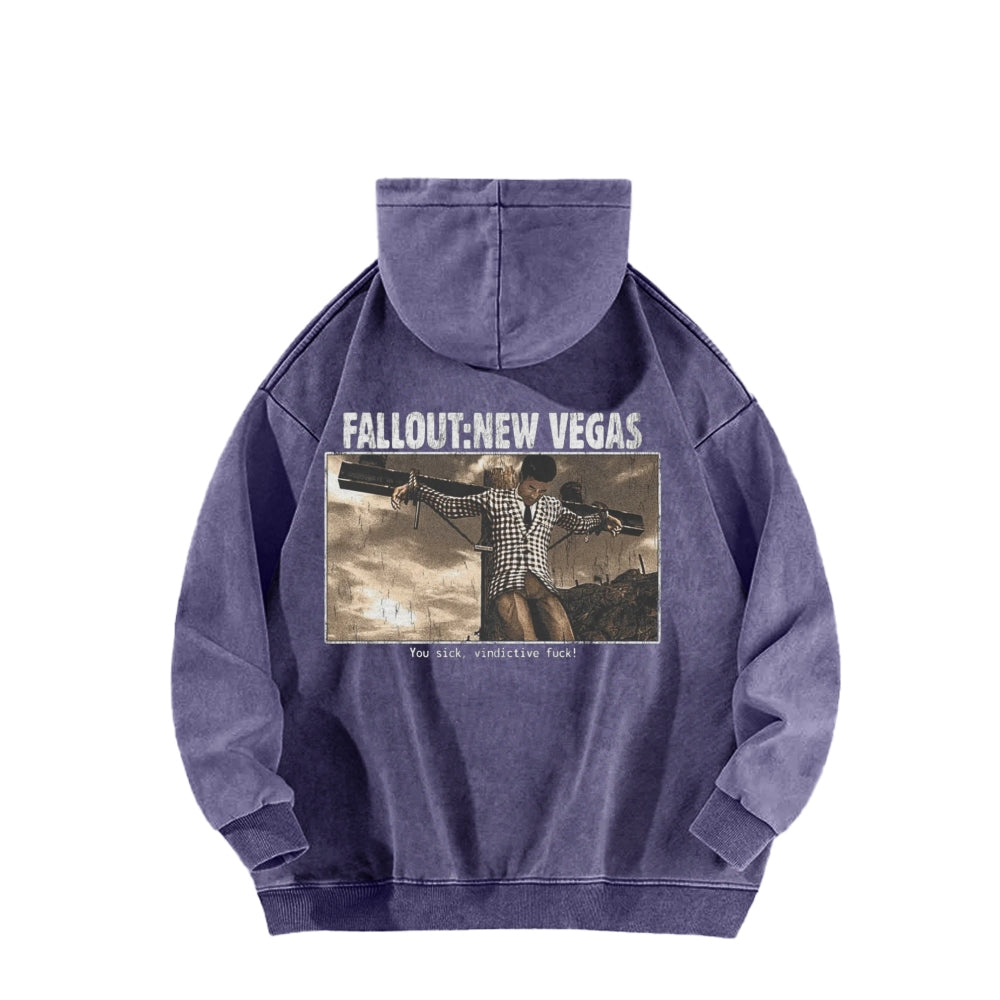 Fallout Unisex Washed Hoodie 2602009509