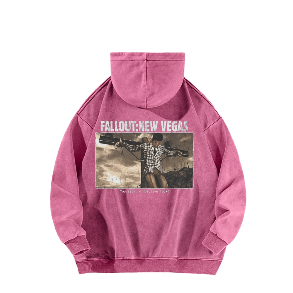 Fallout Unisex Washed Hoodie 2602009509