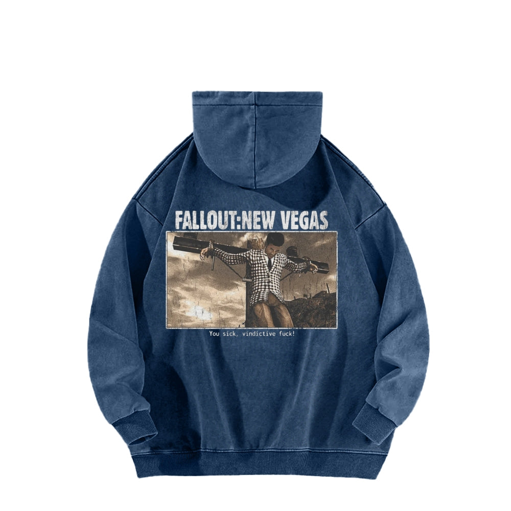 Fallout Unisex Washed Hoodie 2602009509
