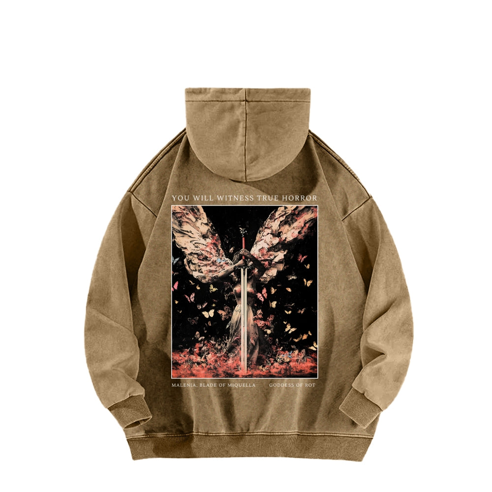 Elden Ring Unisex Washed Hoodie 2602010889