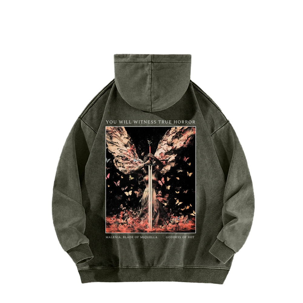 Elden Ring Unisex Washed Hoodie 2602010889