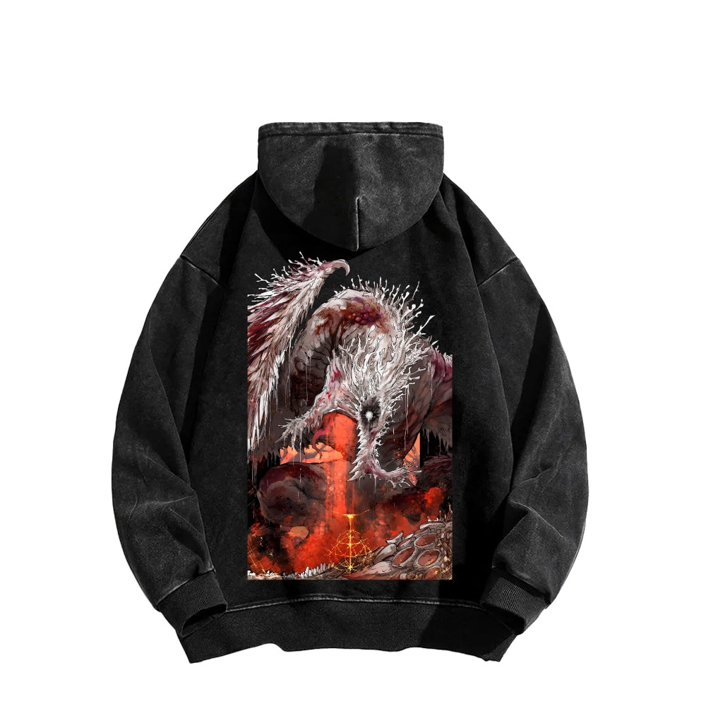 Elden Ring Unisex Washed Hoodie 2602010890