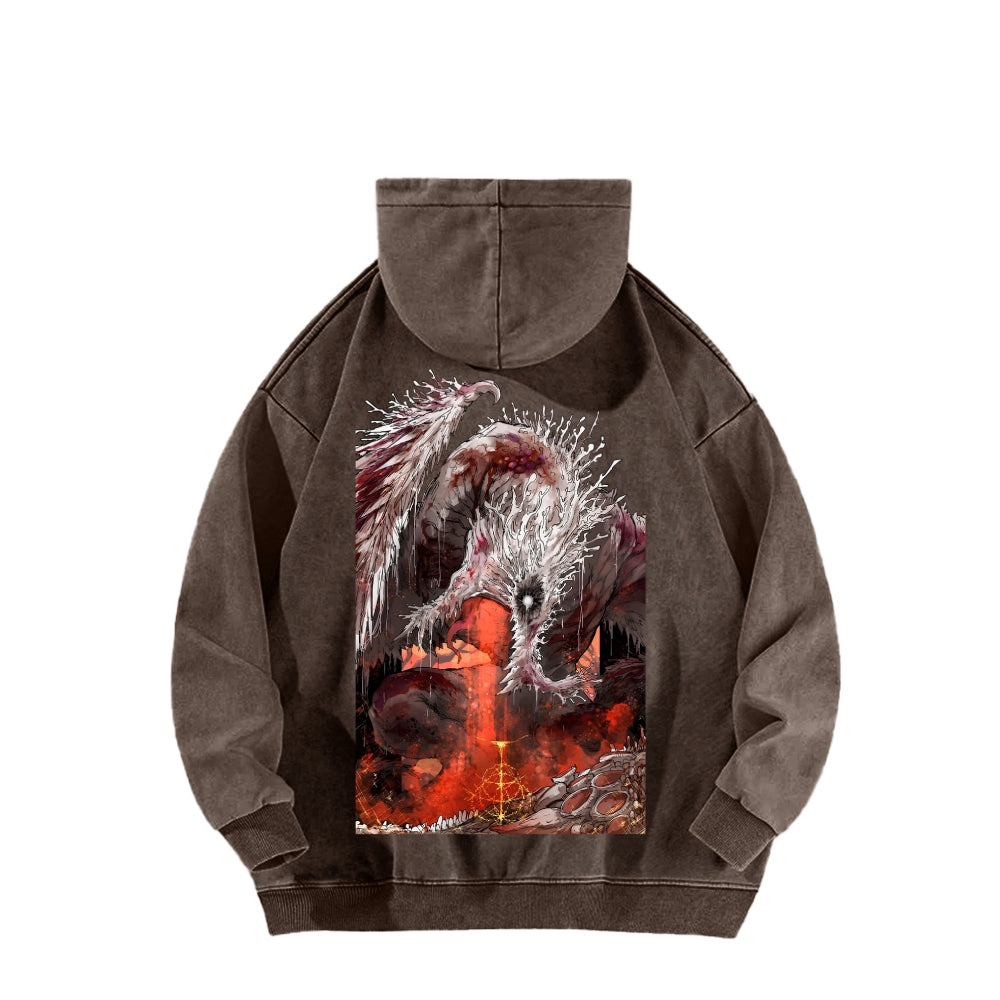 Elden Ring Unisex Washed Hoodie 2602010890