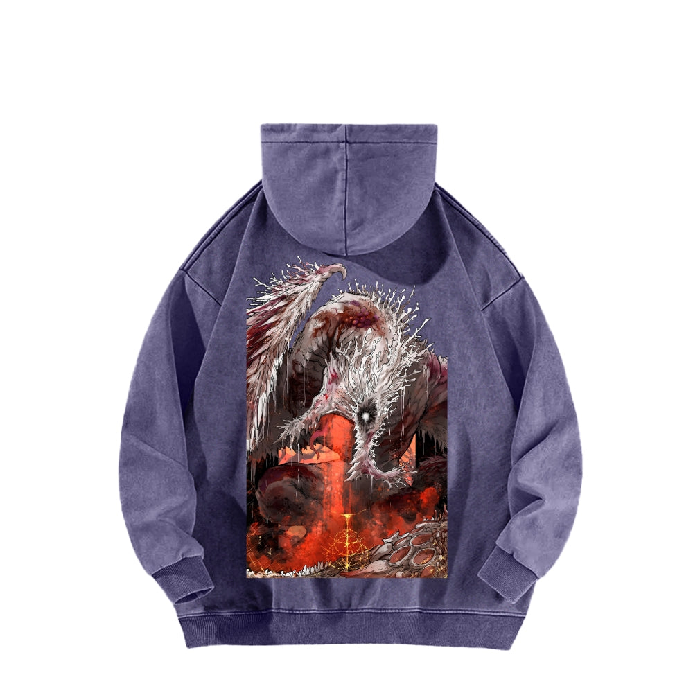 Elden Ring Unisex Washed Hoodie 2602010890