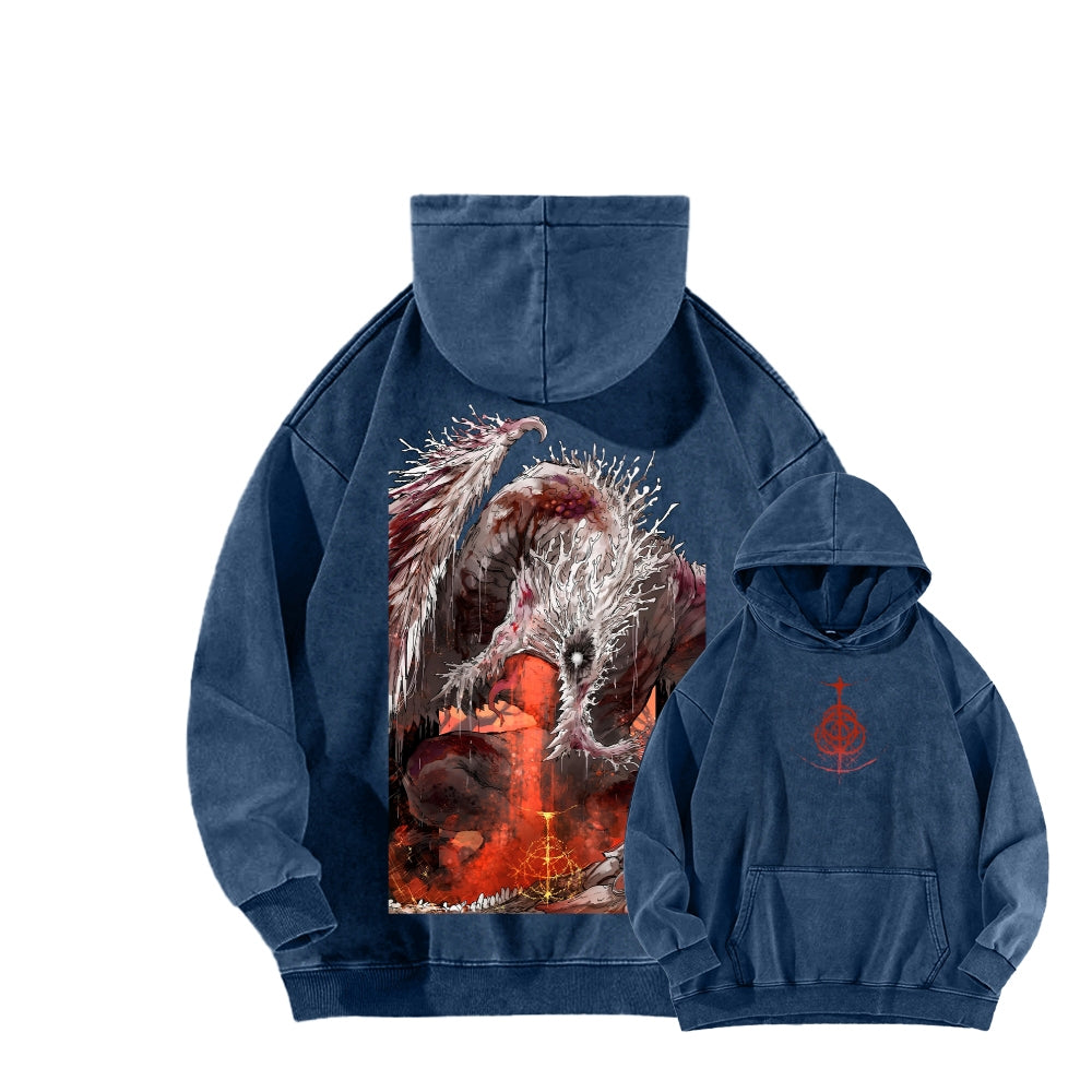 Elden Ring Unisex Washed Hoodie 2602010890