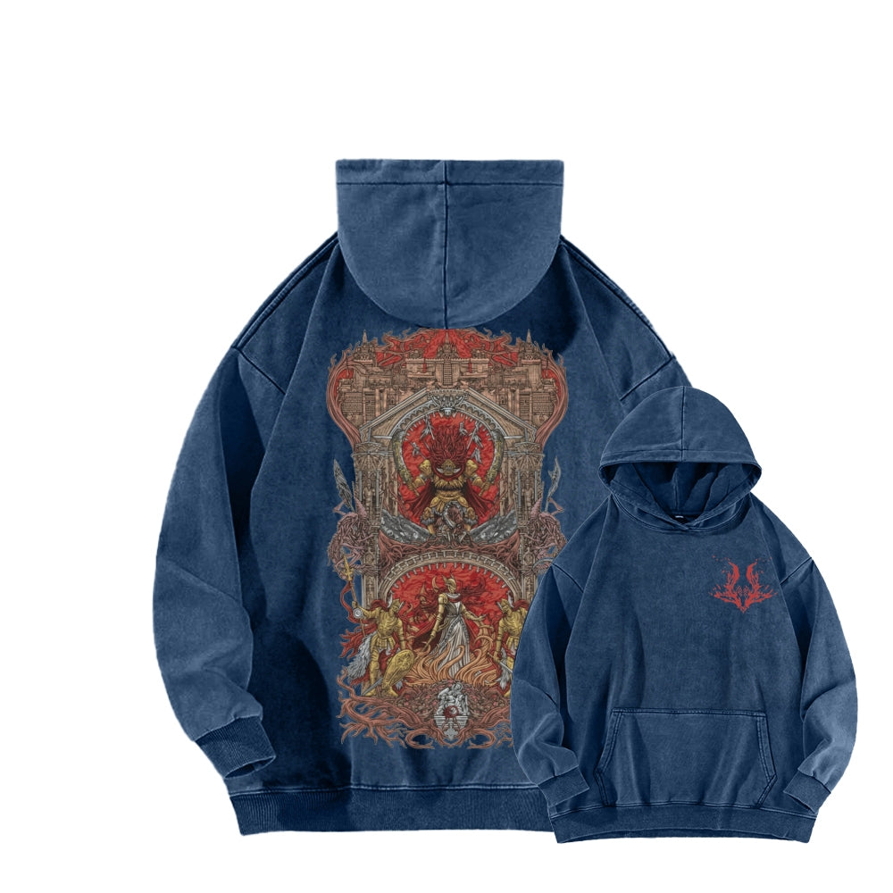 Elden Ring Unisex Washed Hoodie 2602011003