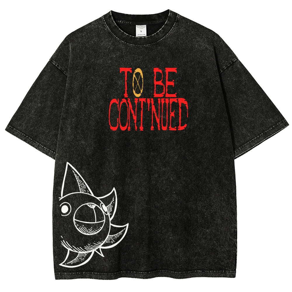 One Piece Unisex Fit Washed T-Shirt 2603000489