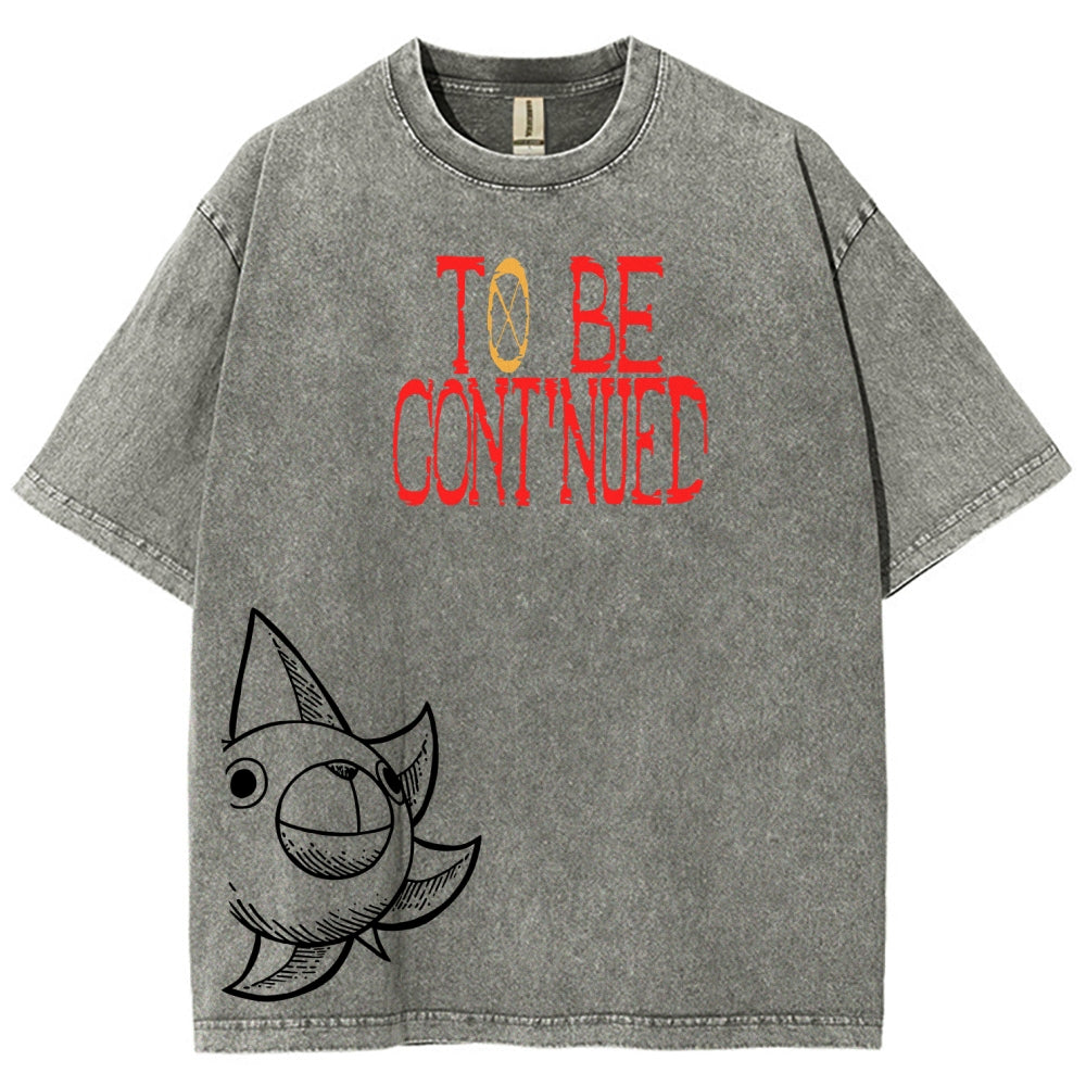 One Piece Unisex Fit Washed T-Shirt 2603000489