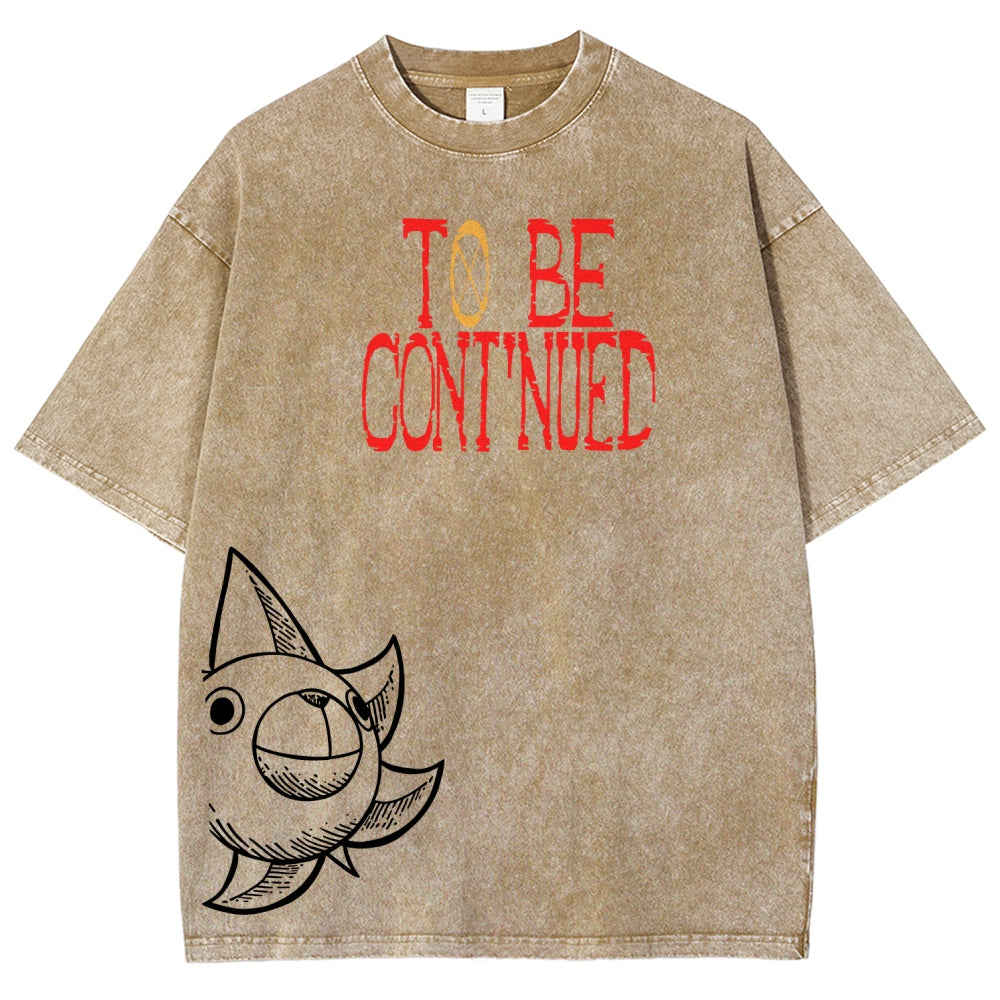 One Piece Unisex Fit Washed T-Shirt 2603000489