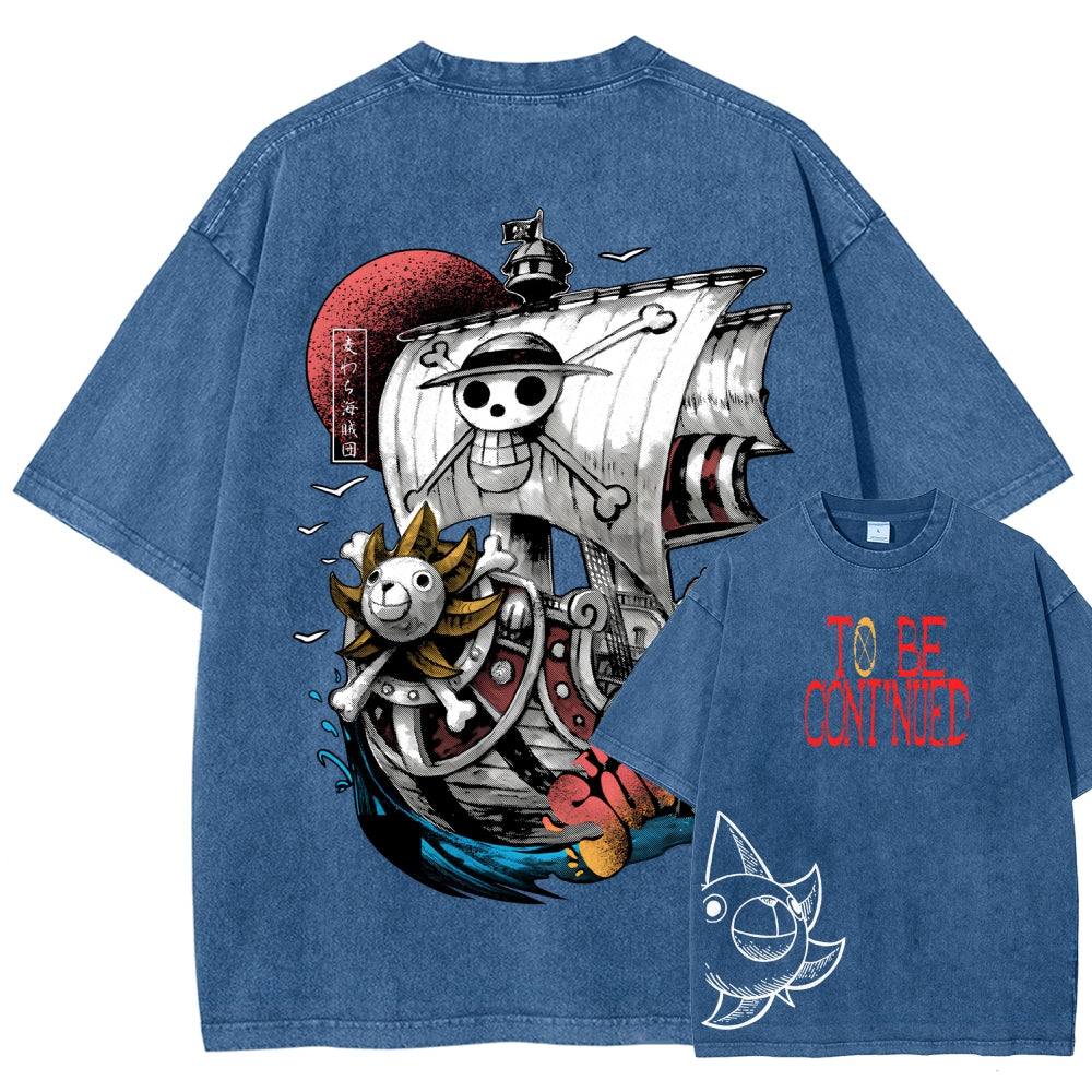 One Piece Unisex Fit Washed T-Shirt 2603000489