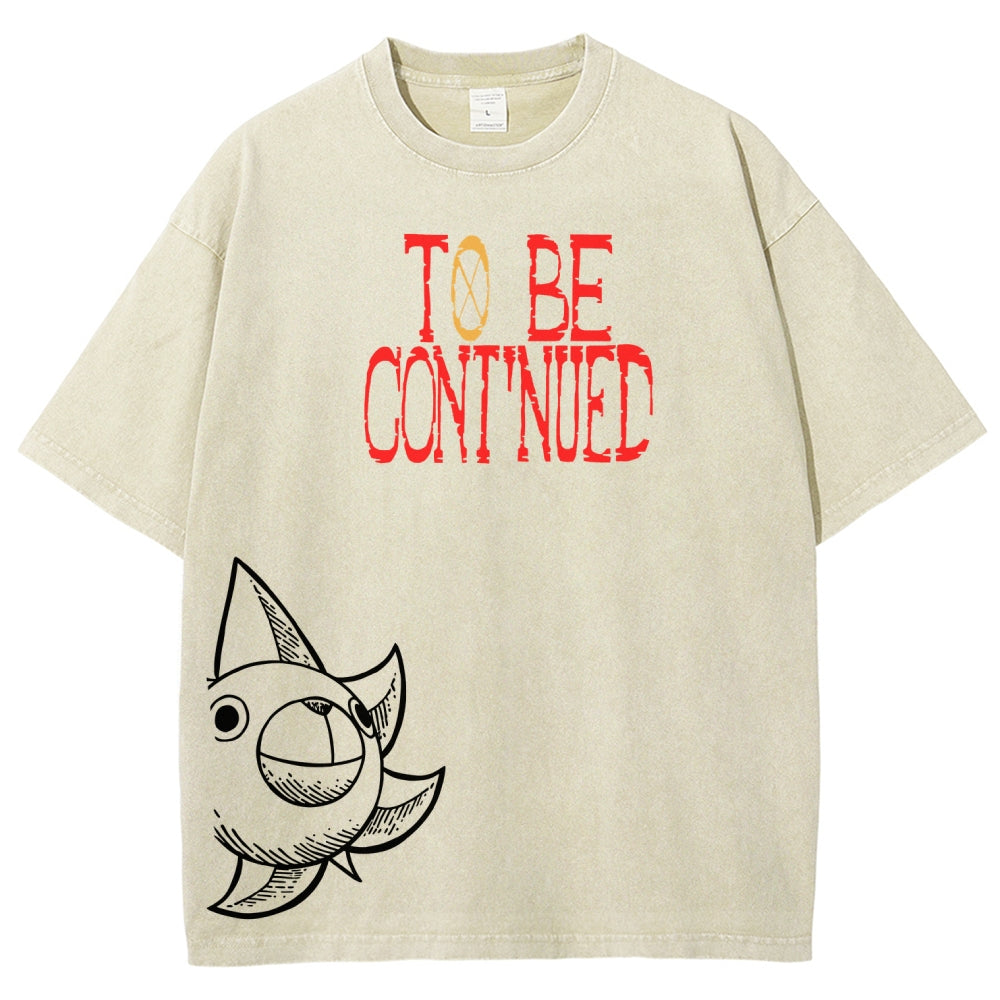 One Piece Unisex Fit Washed T-Shirt 2603000489