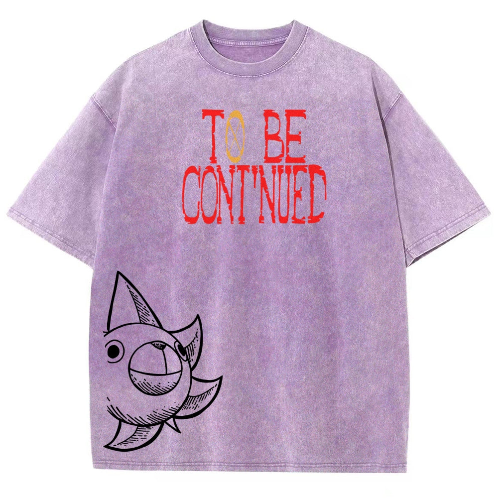 One Piece Unisex Fit Washed T-Shirt 2603000489