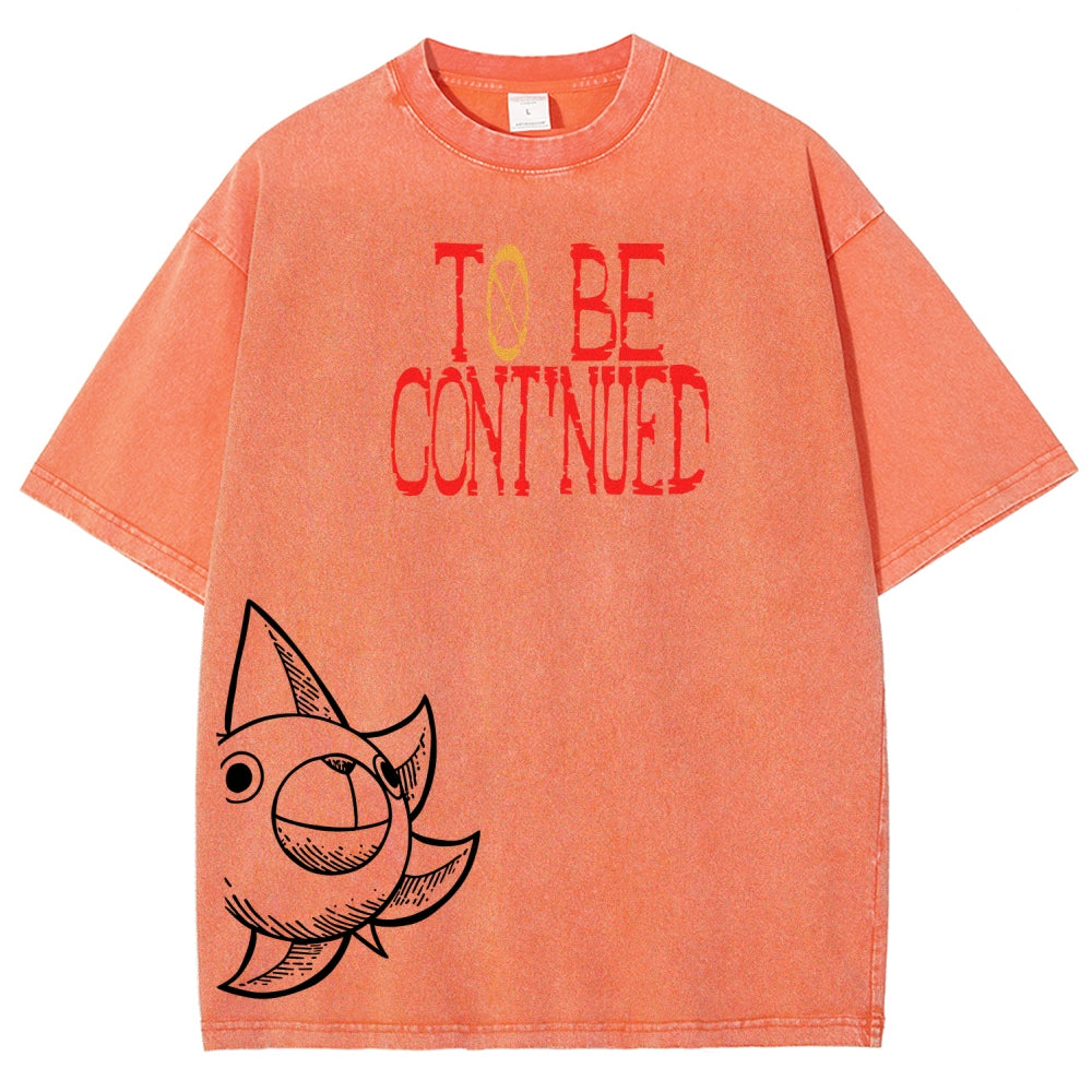 One Piece Unisex Fit Washed T-Shirt 2603000489