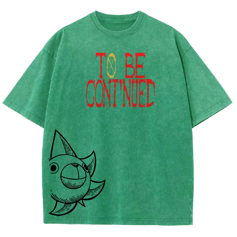 One Piece Unisex Fit Washed T-Shirt 2603000489