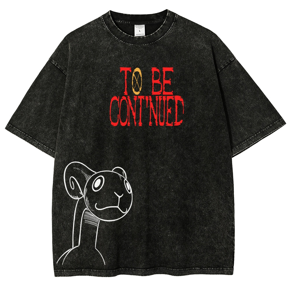 One Piece Unisex Fit Washed T-Shirt 2603000504