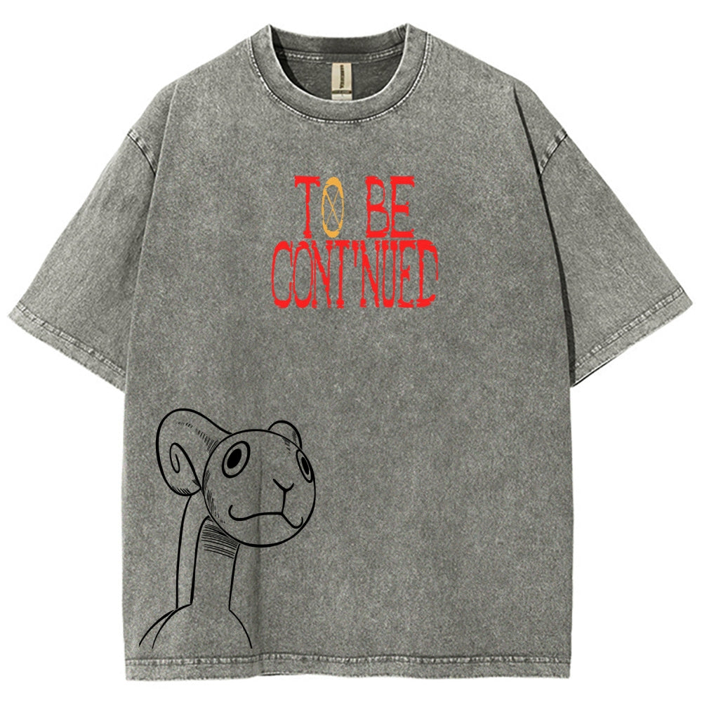 One Piece Unisex Fit Washed T-Shirt 2603000504