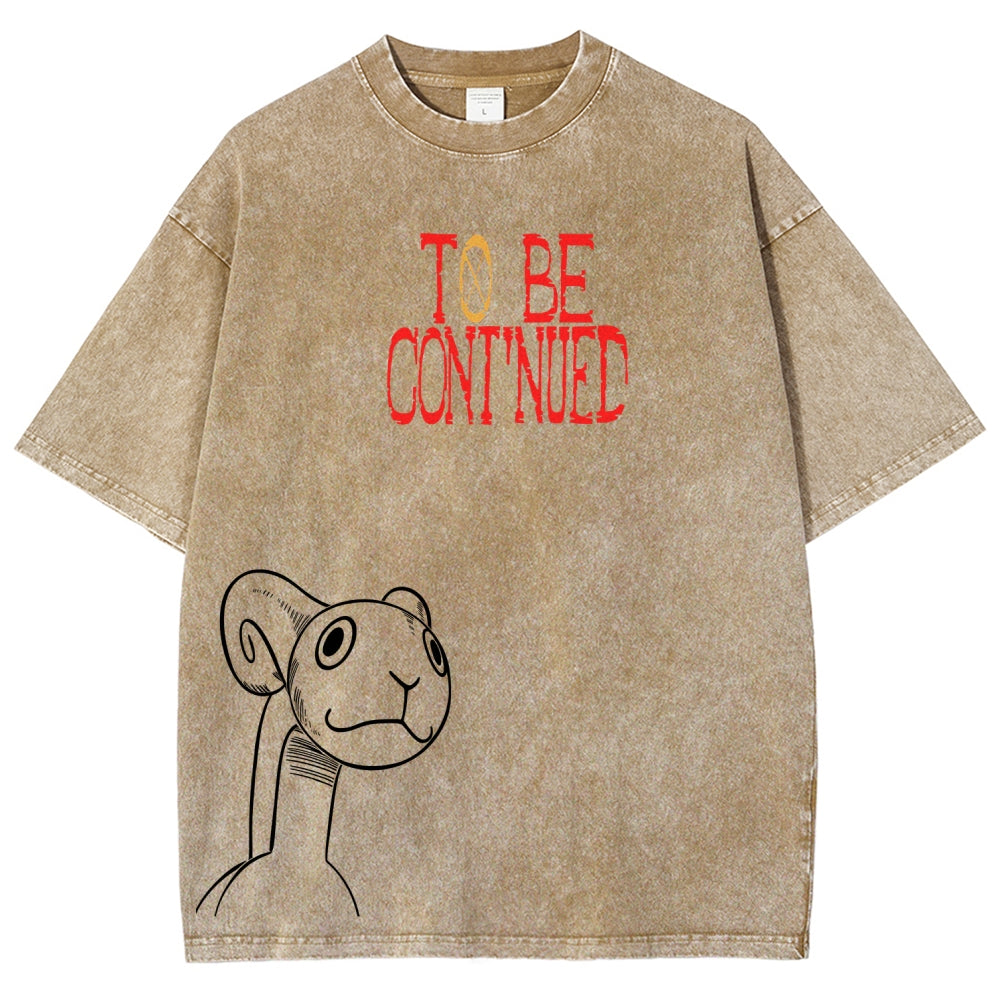 One Piece Unisex Fit Washed T-Shirt 2603000504