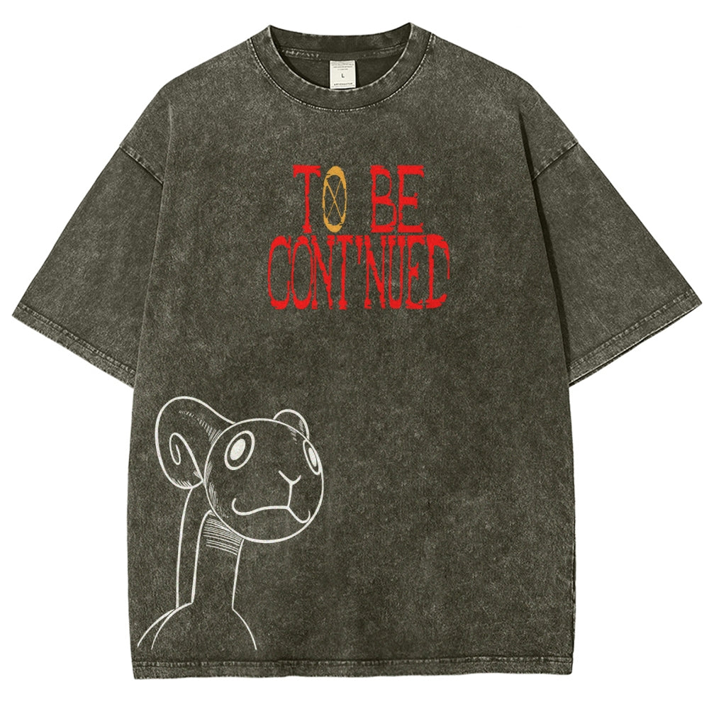 One Piece Unisex Fit Washed T-Shirt 2603000504