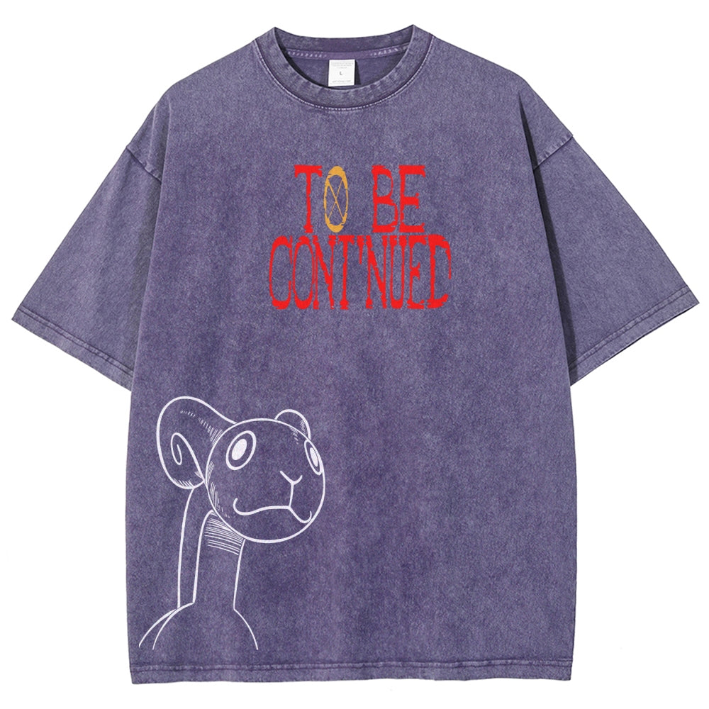 One Piece Unisex Fit Washed T-Shirt 2603000504