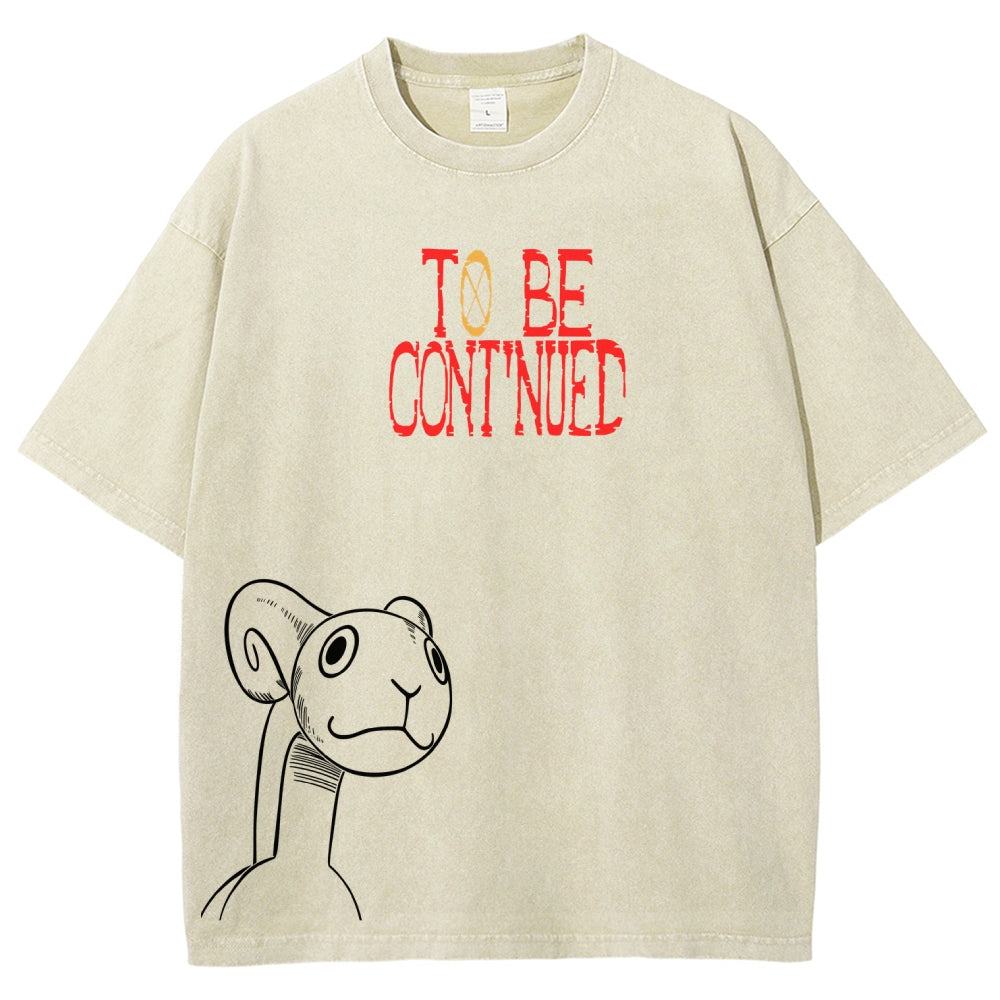 One Piece Unisex Fit Washed T-Shirt 2603000504