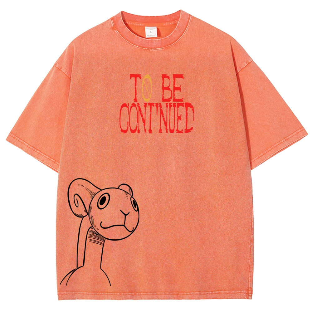 One Piece Unisex Fit Washed T-Shirt 2603000504