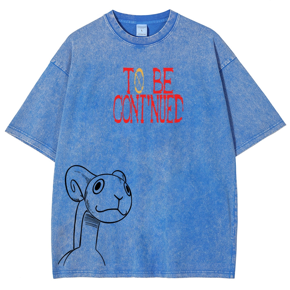 One Piece Unisex Fit Washed T-Shirt 2603000504