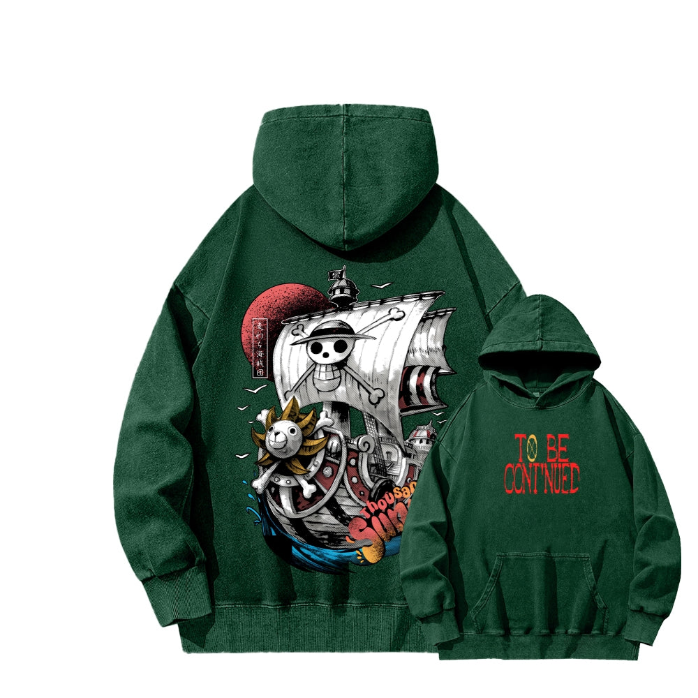 One Piece Unisex Washed Hoodie 2603000525