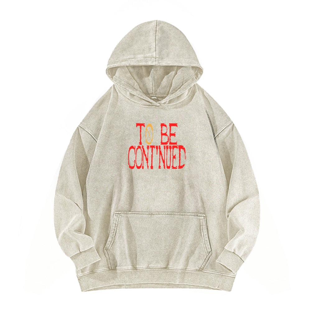 One Piece Unisex Washed Hoodie 2603000528