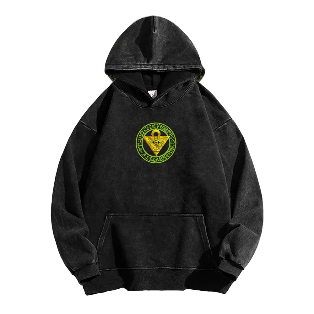 Yu-Gi-Oh Unisex Washed Hoodie 2603000892