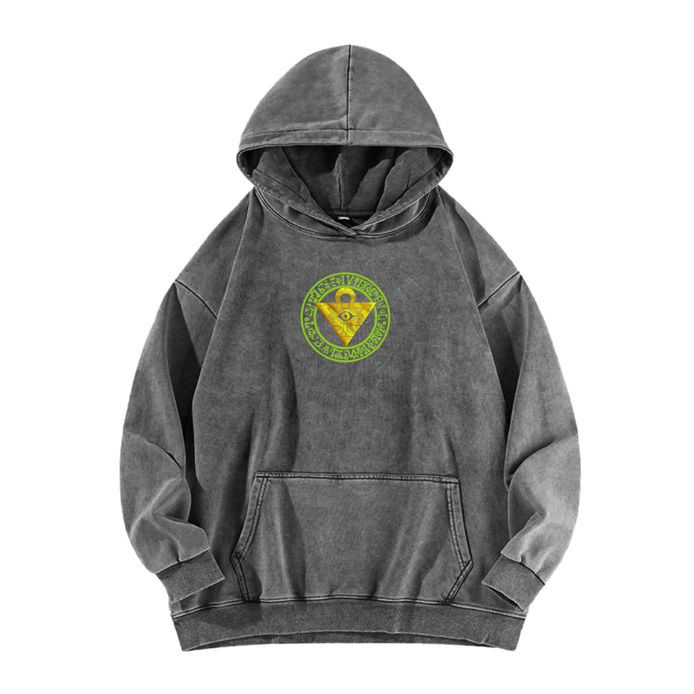 Yu-Gi-Oh Unisex Washed Hoodie 2603000892