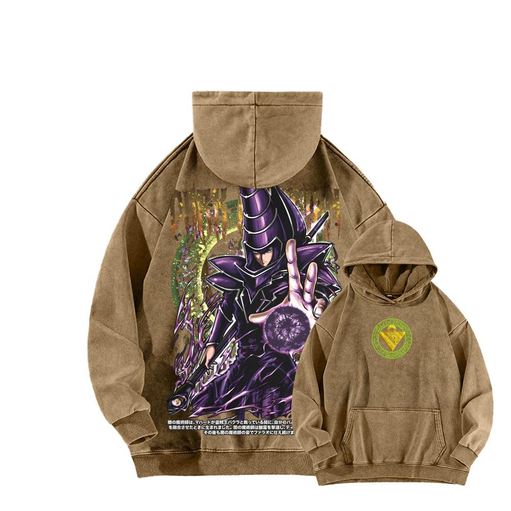 Yu-Gi-Oh Unisex Washed Hoodie 2603000892
