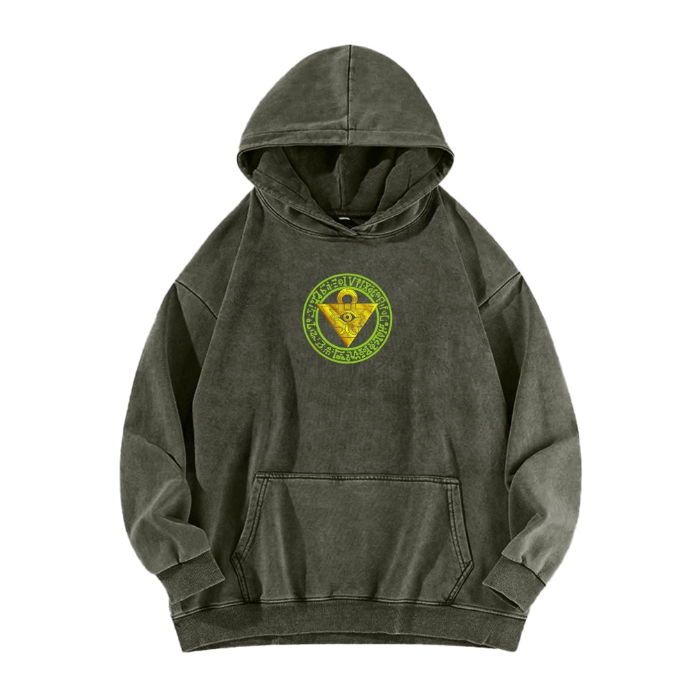 Yu-Gi-Oh Unisex Washed Hoodie 2603000892