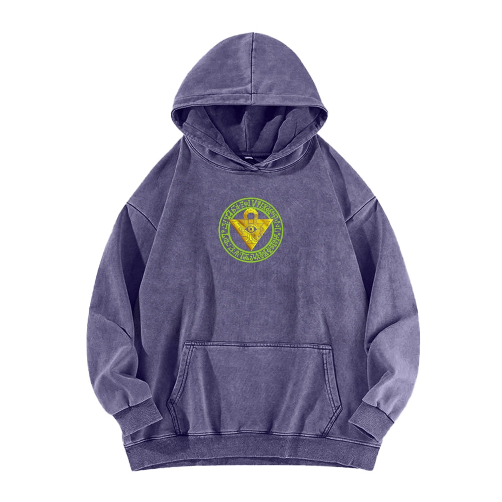 Yu-Gi-Oh Unisex Washed Hoodie 2603000892