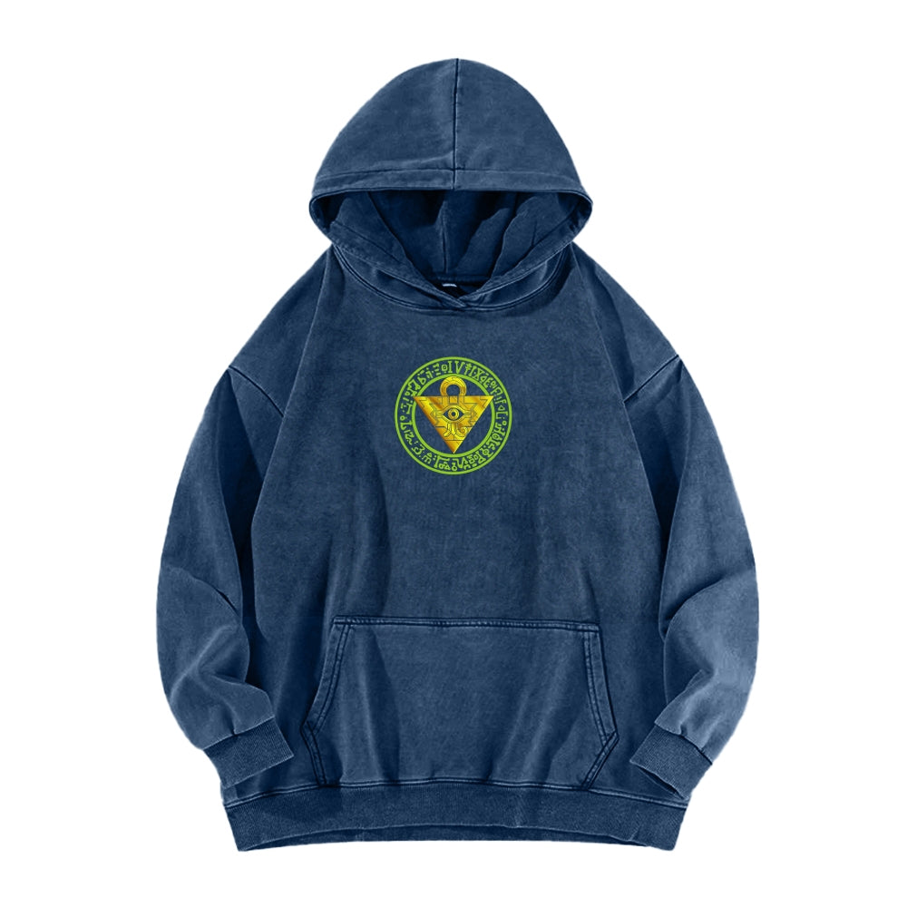 Yu-Gi-Oh Unisex Washed Hoodie 2603000892