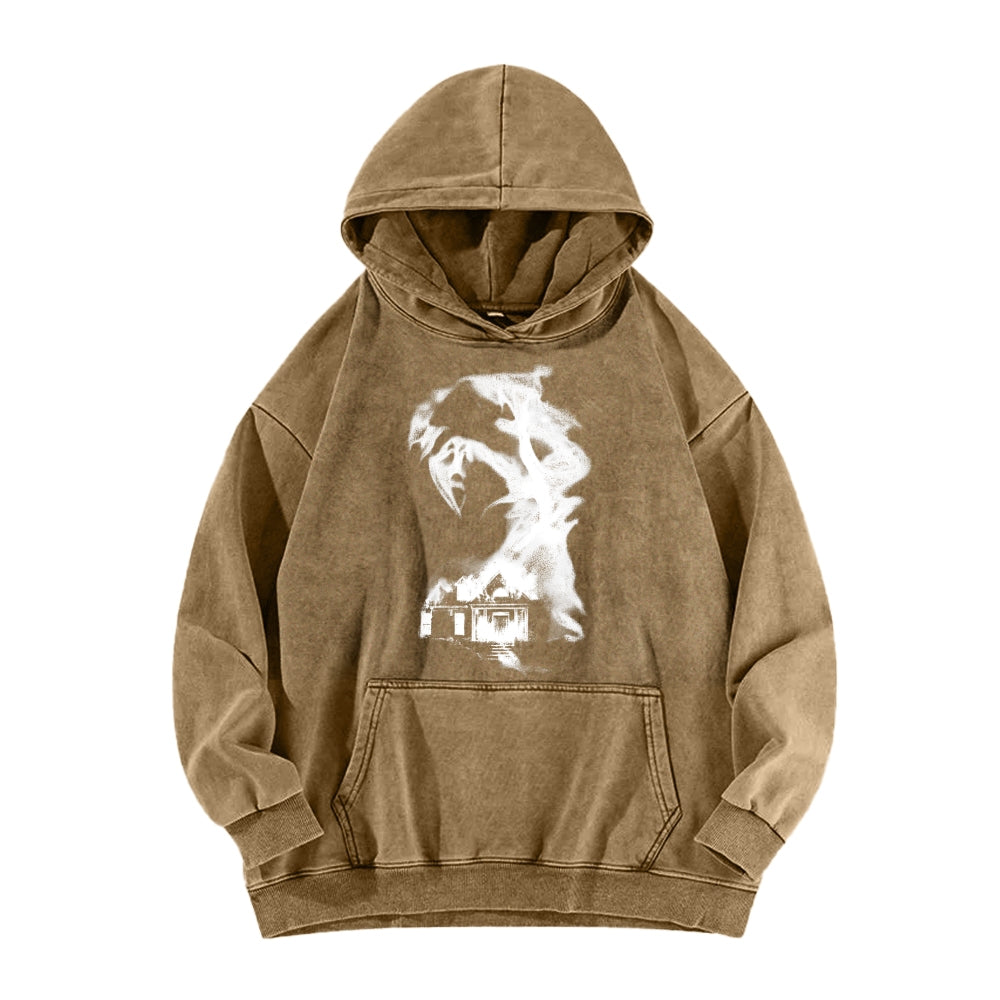 Scream Unisex Washed Hoodie 2603002486