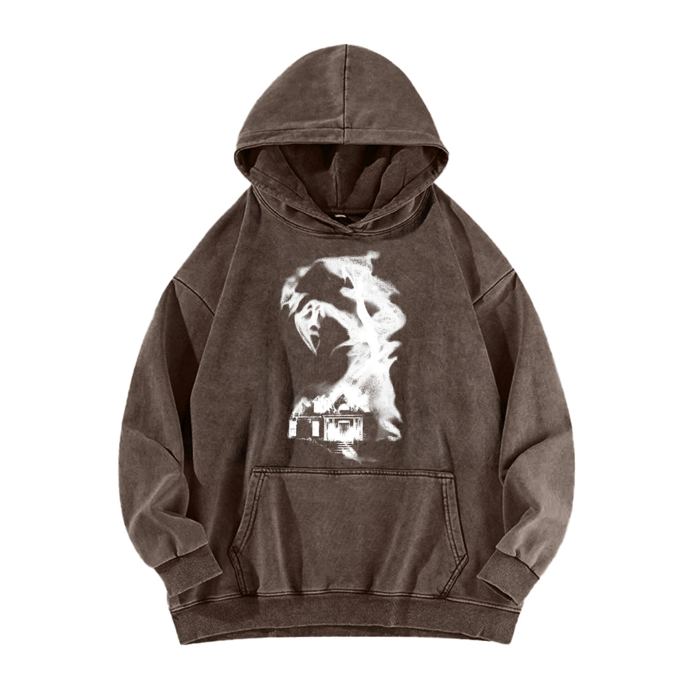 Scream Unisex Washed Hoodie 2603002486